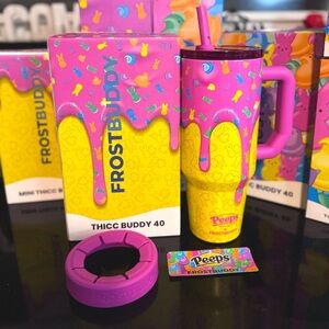 FrostBuddy Thicc Buddy 40oz PEEPS Drip Insulated Tumbler LimitedEdition NIB